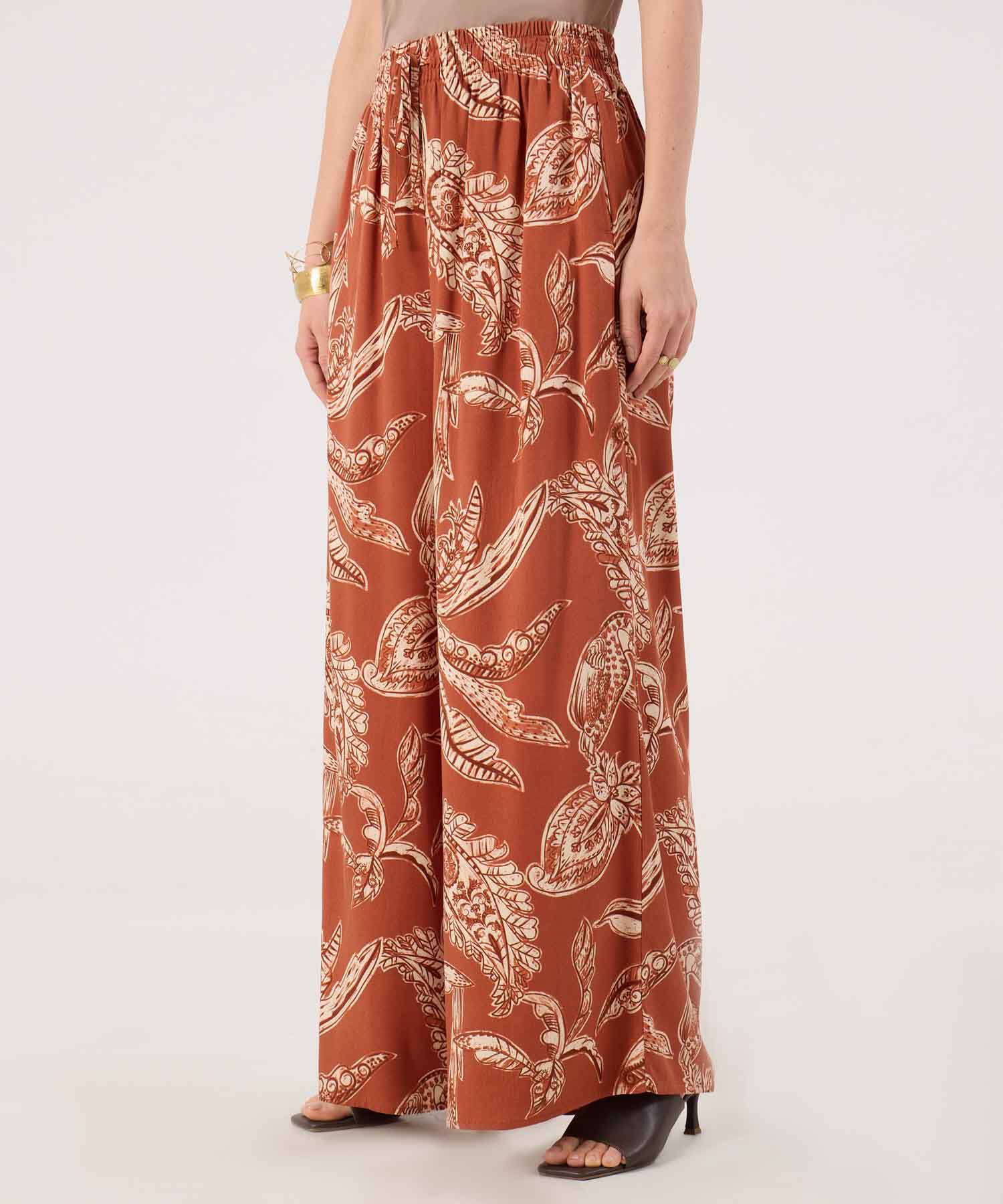 Pantal&oacute;n Fluido Estampado