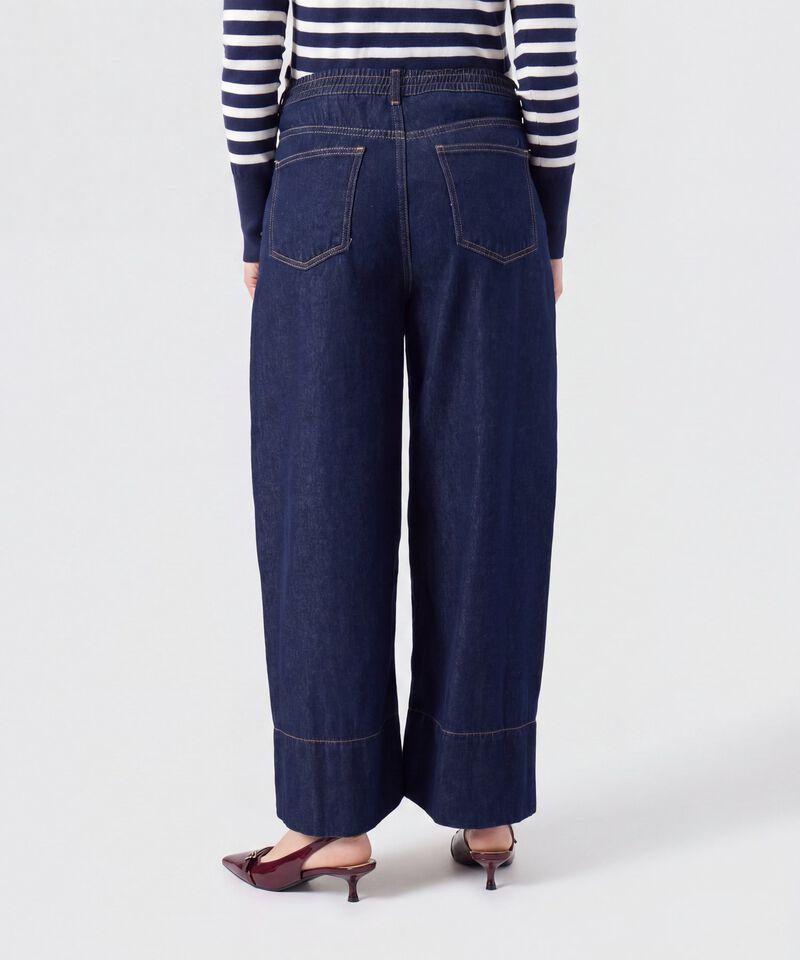 Wide Leg Crop Tono Raw