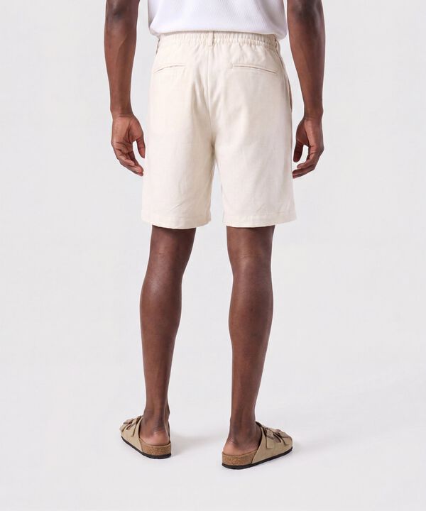 Bermuda Casual Unicolor Para Hombre