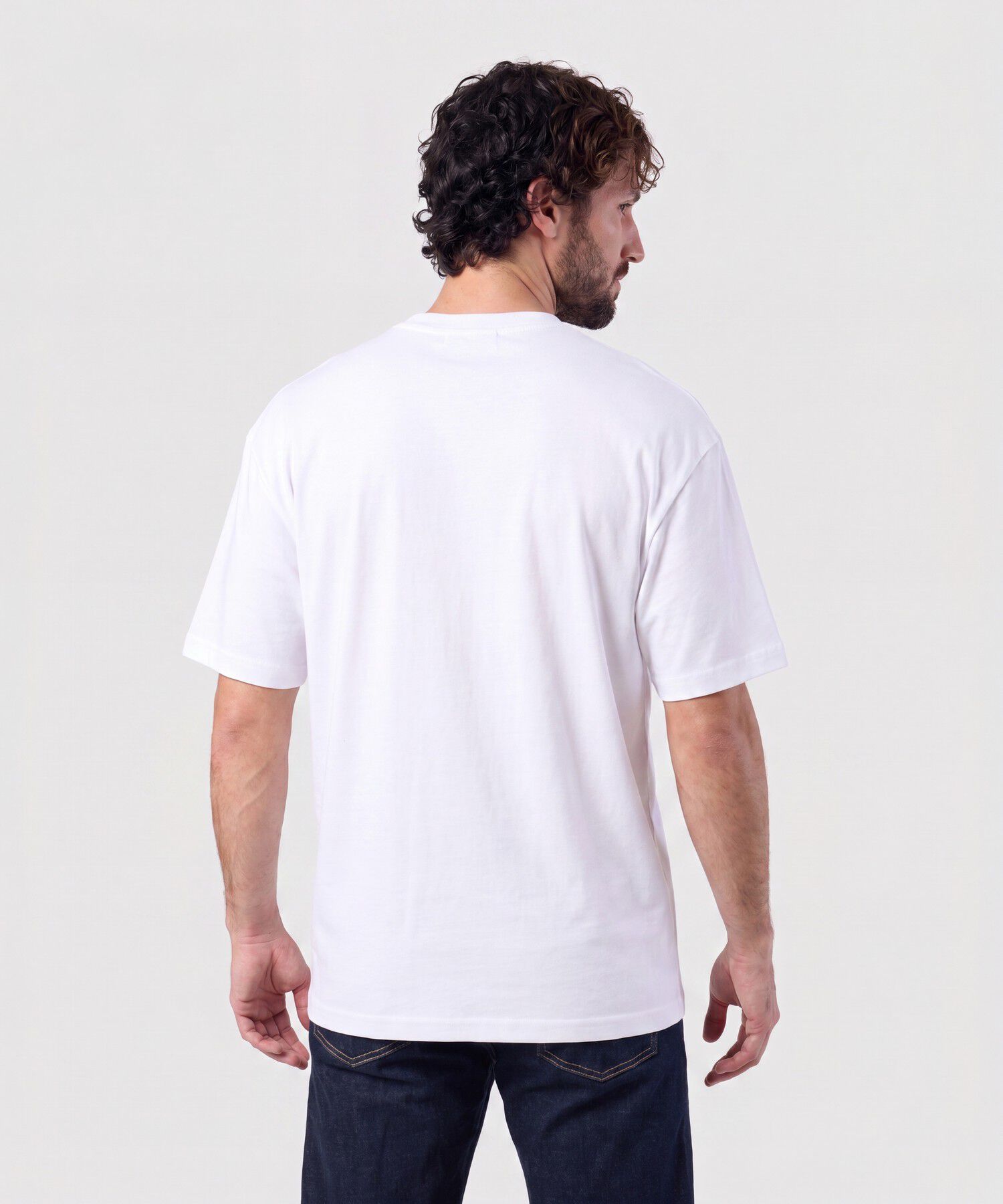 Camiseta Premium Cuello Grueso Para Hombre