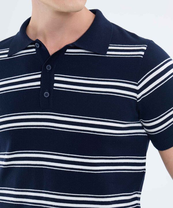 Polo Tejida Prete&ntilde;ida Para Hombre