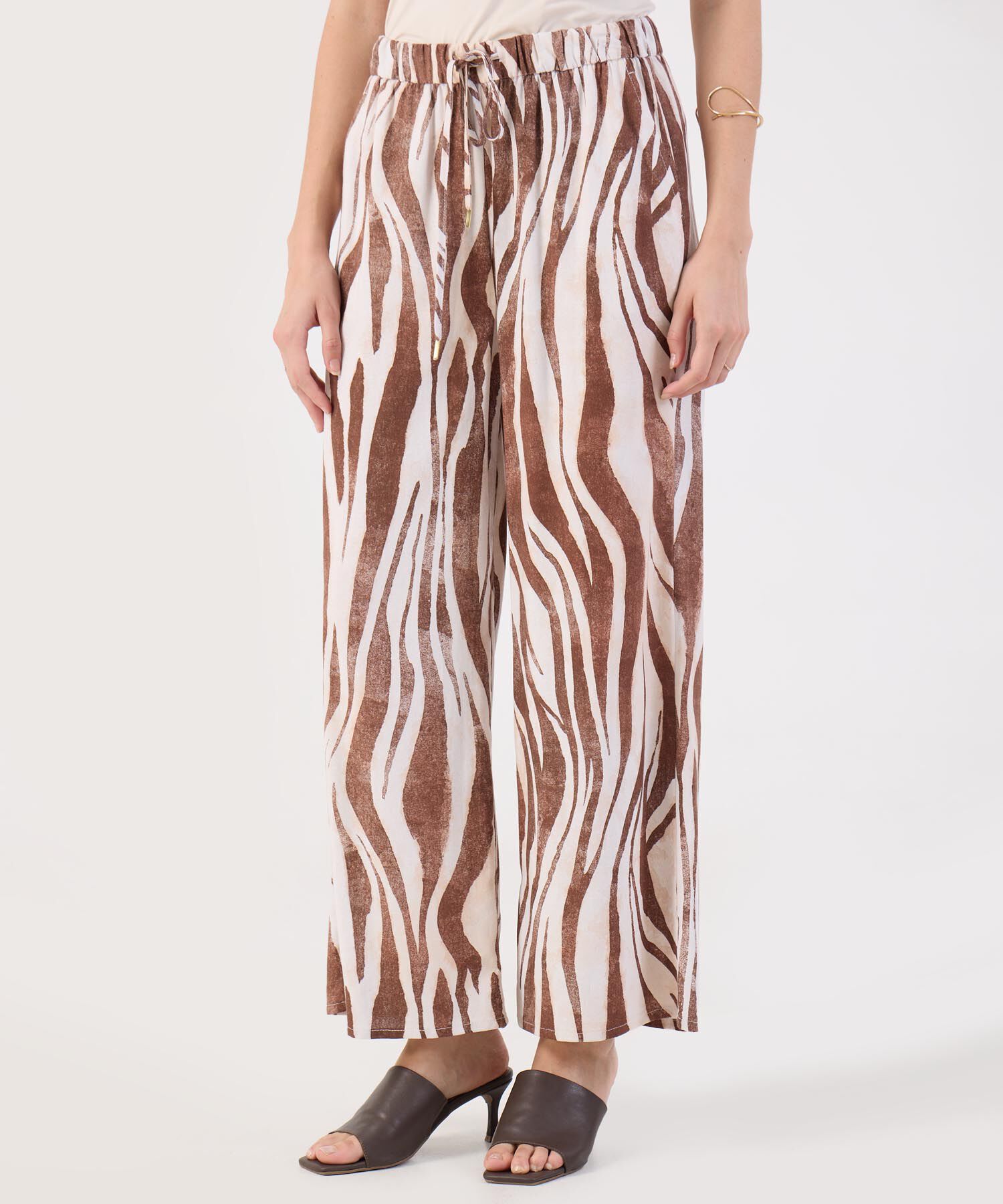 Pantal&oacute;n Palazzo Estampado