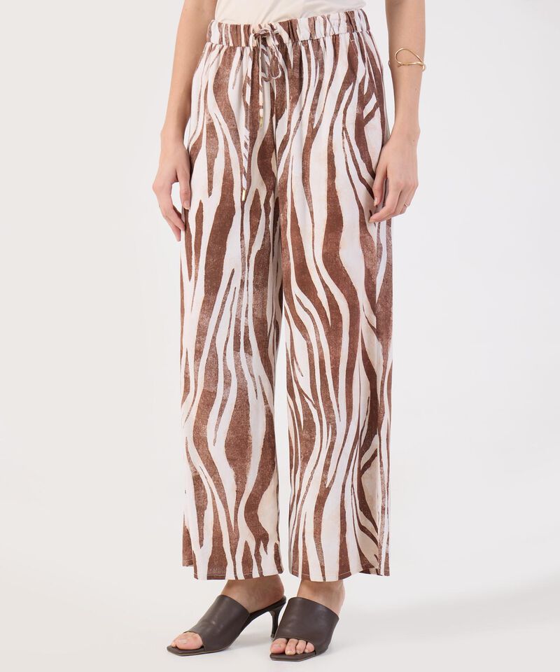 Pantal&oacute;n Palazzo Estampado