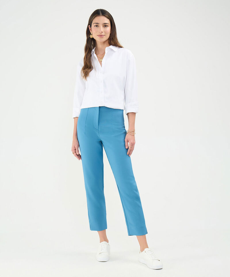 Pantal&oacute;n Formal Tiro Alto