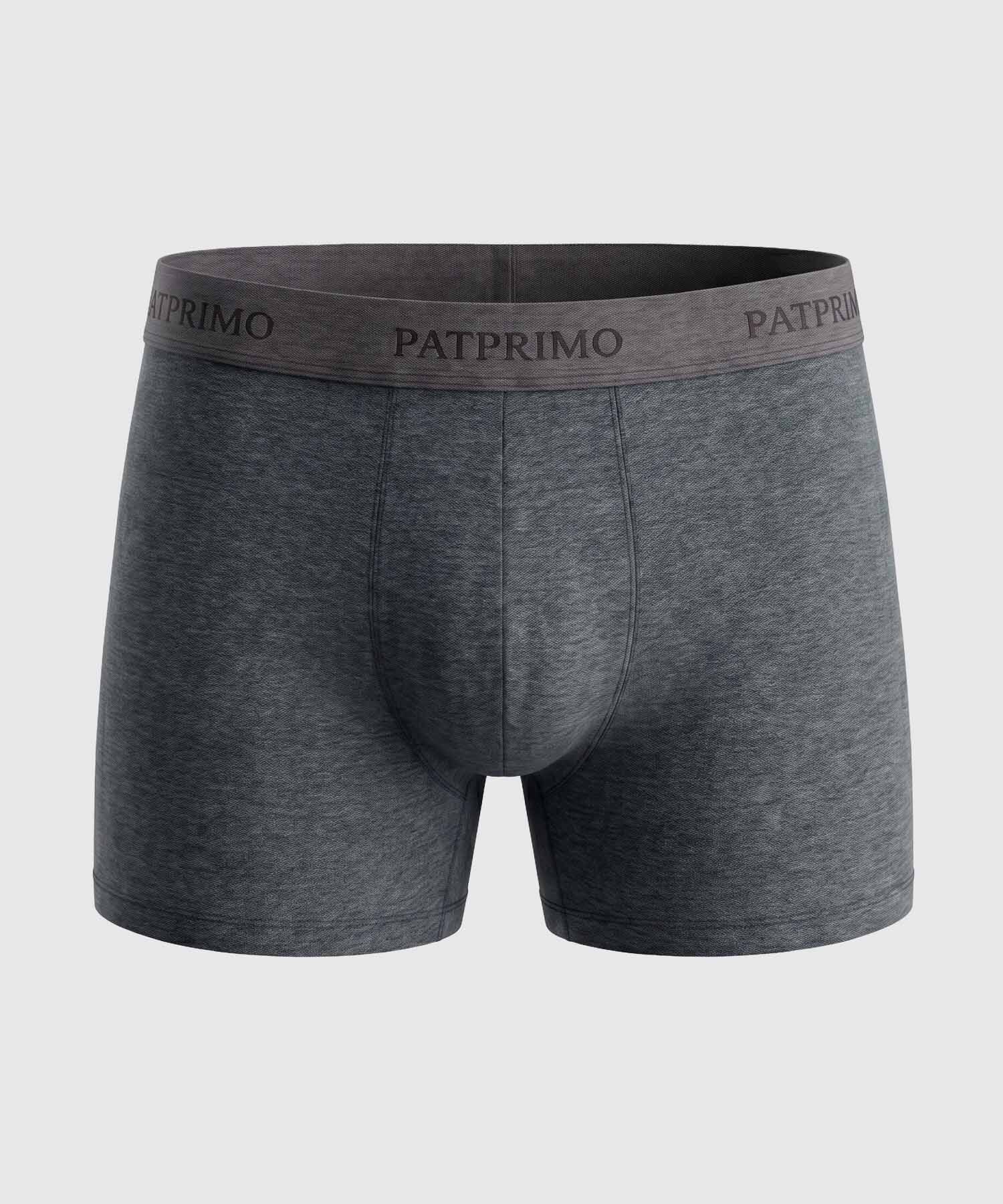 Set x5 B&oacute;xers Largos Ergon&oacute;micos con Detalles para Hombre