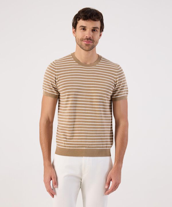 Camiseta En Tejido De Punto Para Hombre image number null