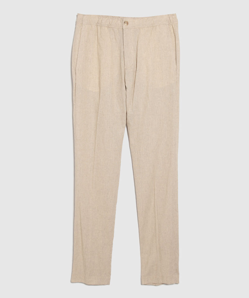 Pantal&oacute;n Tipo Chino En Lino